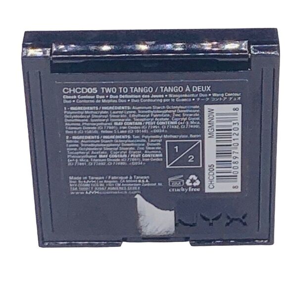 5/$25💜 NYX Cheek Contour Duo Palette Two to Tango - Picture 4 of 8